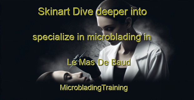 Skinart Dive deeper into specialize in microblading in Le Mas De Baud | MicrobladingTraining | MicrobladingClasses | SkinartTraining-France