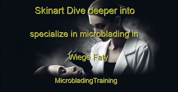 Skinart Dive deeper into specialize in microblading in Wiege Faty | MicrobladingTraining | MicrobladingClasses | SkinartTraining-France