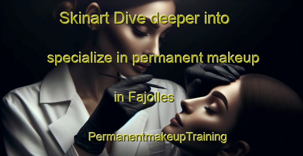 Skinart Dive deeper into specialize in permanent makeup in Fajolles | #PermanentmakeupTraining #PermanentmakeupClasses #SkinartTraining-France