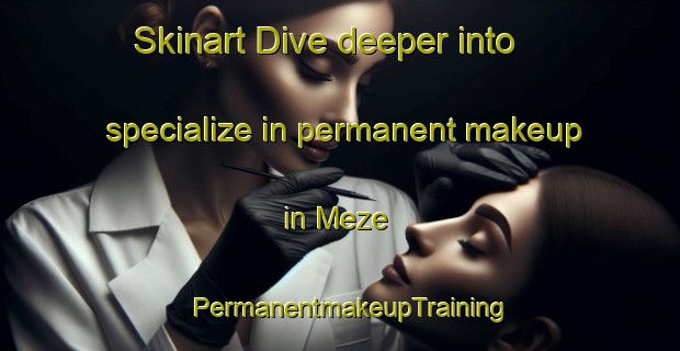Skinart Dive deeper into specialize in permanent makeup in Meze | PermanentmakeupTraining | PermanentmakeupClasses | SkinartTraining-France