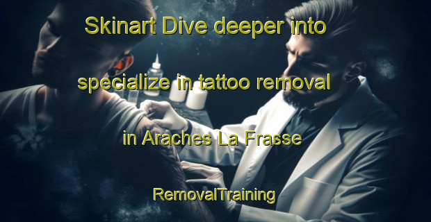 Skinart Dive deeper into specialize in tattoo removal in Araches La Frasse | RemovalTraining | RemovalClasses | SkinartTraining-France