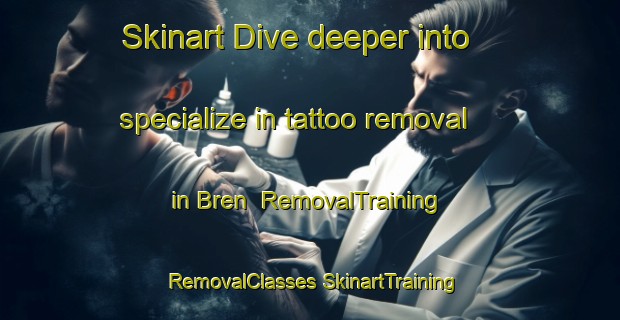 Skinart Dive deeper into specialize in tattoo removal in Bren | #RemovalTraining #RemovalClasses #SkinartTraining-France