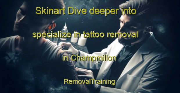 Skinart Dive deeper into specialize in tattoo removal in Champmillon | RemovalTraining | RemovalClasses | SkinartTraining-France