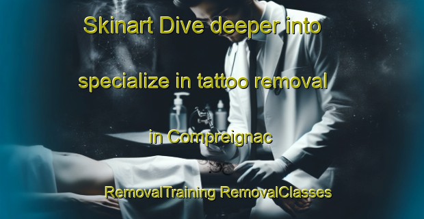 Skinart Dive deeper into specialize in tattoo removal in Compreignac | #RemovalTraining #RemovalClasses #SkinartTraining-France