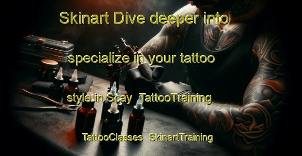 Skinart Dive deeper into specialize in your tattoo style in Scay | TattooTraining | TattooClasses | SkinartTraining-France