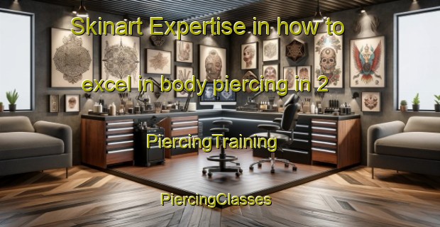 Skinart Expertise in how to excel in body piercing in 2 | PiercingTraining | PiercingClasses | SkinartTraining-France