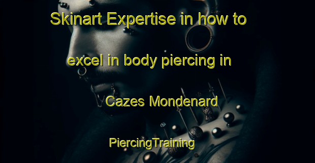 Skinart Expertise in how to excel in body piercing in Cazes Mondenard | PiercingTraining | PiercingClasses | SkinartTraining-France