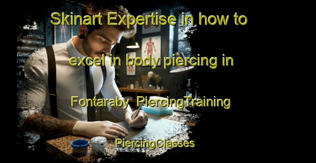 Skinart Expertise in how to excel in body piercing in Fontaraby | PiercingTraining | PiercingClasses | SkinartTraining-France