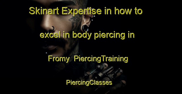 Skinart Expertise in how to excel in body piercing in Fromy | PiercingTraining | PiercingClasses | SkinartTraining-France