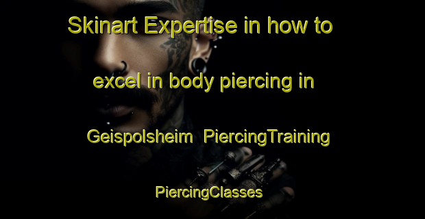 Skinart Expertise in how to excel in body piercing in Geispolsheim | PiercingTraining | PiercingClasses | SkinartTraining-France