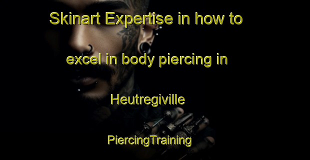 Skinart Expertise in how to excel in body piercing in Heutregiville | PiercingTraining | PiercingClasses | SkinartTraining-France