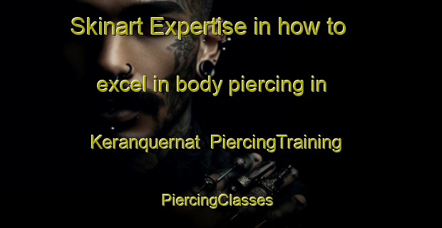 Skinart Expertise in how to excel in body piercing in Keranquernat | PiercingTraining | PiercingClasses | SkinartTraining-France