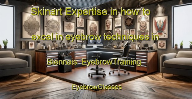 Skinart Expertise in how to excel in eyebrow techniques in Biennais | EyebrowTraining | EyebrowClasses | SkinartTraining-France