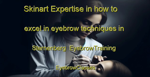 Skinart Expertise in how to excel in eyebrow techniques in Sternenberg | EyebrowTraining | EyebrowClasses | SkinartTraining-France