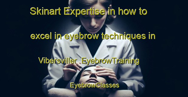 Skinart Expertise in how to excel in eyebrow techniques in Vibersviller | EyebrowTraining | EyebrowClasses | SkinartTraining-France
