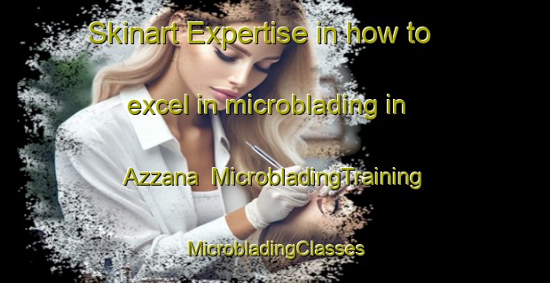 Skinart Expertise in how to excel in microblading in Azzana | #MicrobladingTraining #MicrobladingClasses #SkinartTraining-France