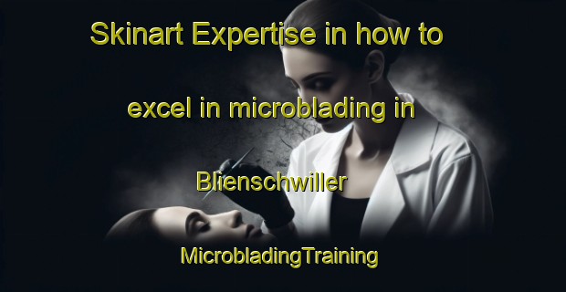 Skinart Expertise in how to excel in microblading in Blienschwiller | #MicrobladingTraining #MicrobladingClasses #SkinartTraining-France