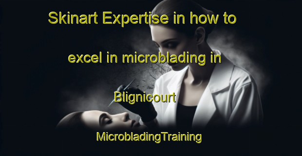 Skinart Expertise in how to excel in microblading in Blignicourt | #MicrobladingTraining #MicrobladingClasses #SkinartTraining-France