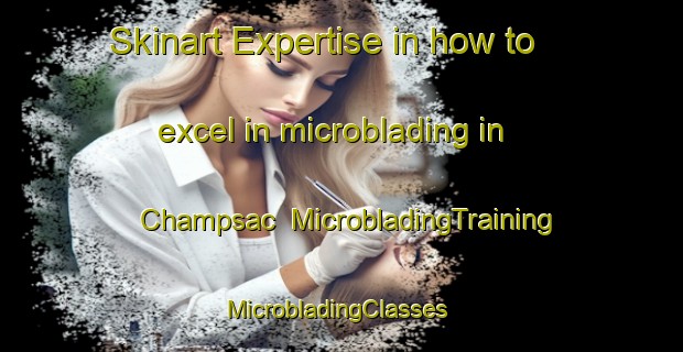 Skinart Expertise in how to excel in microblading in Champsac | MicrobladingTraining | MicrobladingClasses | SkinartTraining-France