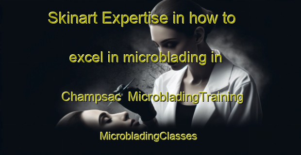 Skinart Expertise in how to excel in microblading in Champsac | MicrobladingTraining | MicrobladingClasses | SkinartTraining-France