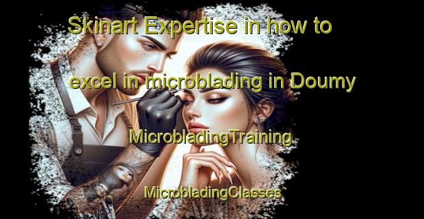 Skinart Expertise in how to excel in microblading in Doumy | #MicrobladingTraining #MicrobladingClasses #SkinartTraining-France