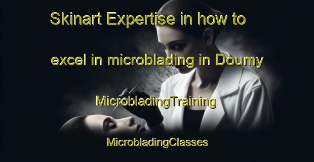 Skinart Expertise in how to excel in microblading in Doumy | #MicrobladingTraining #MicrobladingClasses #SkinartTraining-France