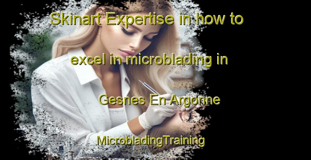 Skinart Expertise in how to excel in microblading in Gesnes En Argonne | MicrobladingTraining | MicrobladingClasses | SkinartTraining-France