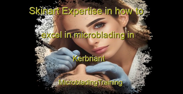 Skinart Expertise in how to excel in microblading in Kerbriant | #MicrobladingTraining #MicrobladingClasses #SkinartTraining-France