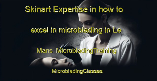 Skinart Expertise in how to excel in microblading in Le Mans | MicrobladingTraining | MicrobladingClasses | SkinartTraining-France