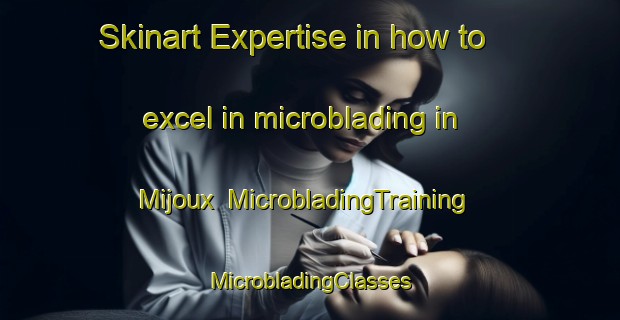 Skinart Expertise in how to excel in microblading in Mijoux | #MicrobladingTraining #MicrobladingClasses #SkinartTraining-France