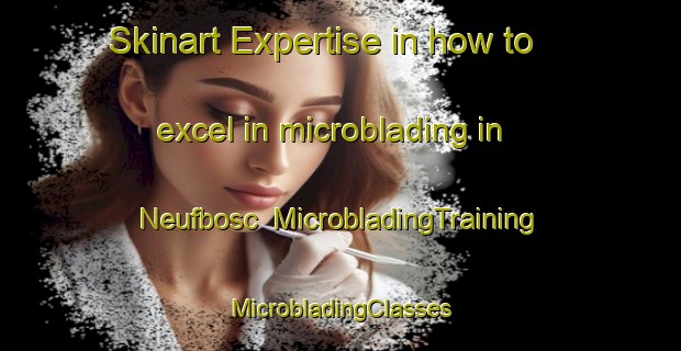 Skinart Expertise in how to excel in microblading in Neufbosc | #MicrobladingTraining #MicrobladingClasses #SkinartTraining-France