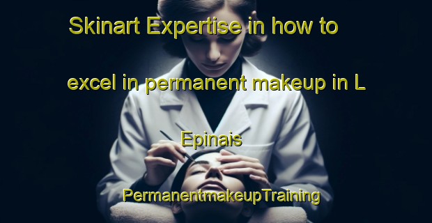 Skinart Expertise in how to excel in permanent makeup in L Epinais | PermanentmakeupTraining | PermanentmakeupClasses | SkinartTraining-France