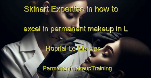 Skinart Expertise in how to excel in permanent makeup in L Hopital Le Mercier | PermanentmakeupTraining | PermanentmakeupClasses | SkinartTraining-France