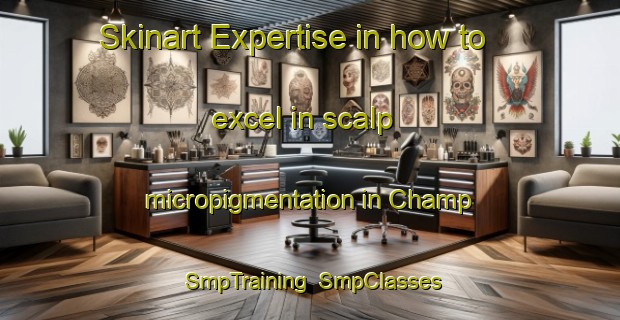 Skinart Expertise in how to excel in scalp micropigmentation in Champ | SmpTraining | SmpClasses | SkinartTraining-France