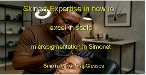 Skinart Expertise in how to excel in scalp micropigmentation in Simonet | SmpTraining | SmpClasses | SkinartTraining-France