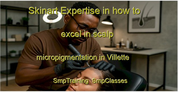 Skinart Expertise in how to excel in scalp micropigmentation in Villette | SmpTraining | SmpClasses | SkinartTraining-France