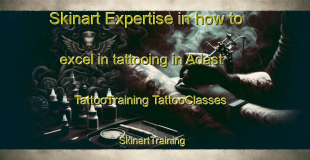 Skinart Expertise in how to excel in tattooing in Adast | #TattooTraining #TattooClasses #SkinartTraining-France