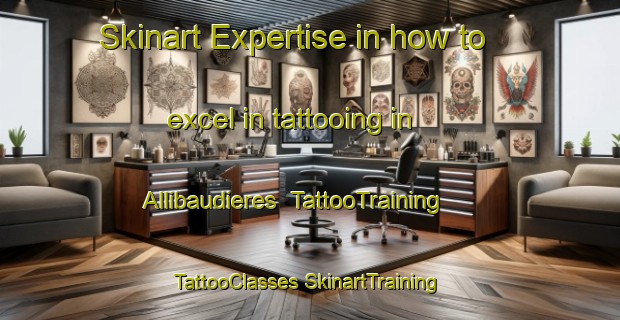 Skinart Expertise in how to excel in tattooing in Allibaudieres | #TattooTraining #TattooClasses #SkinartTraining-France