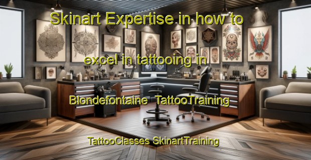 Skinart Expertise in how to excel in tattooing in Blondefontaine | #TattooTraining #TattooClasses #SkinartTraining-France