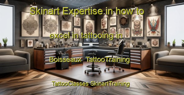 Skinart Expertise in how to excel in tattooing in Boisseaux | #TattooTraining #TattooClasses #SkinartTraining-France