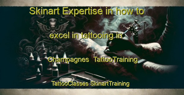 Skinart Expertise in how to excel in tattooing in Champagnes | #TattooTraining #TattooClasses #SkinartTraining-France