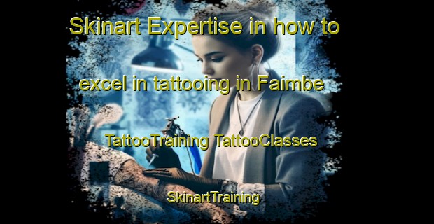 Skinart Expertise in how to excel in tattooing in Faimbe | #TattooTraining #TattooClasses #SkinartTraining-France