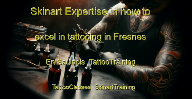 Skinart Expertise in how to excel in tattooing in Fresnes En Saulnois | TattooTraining | TattooClasses | SkinartTraining-France