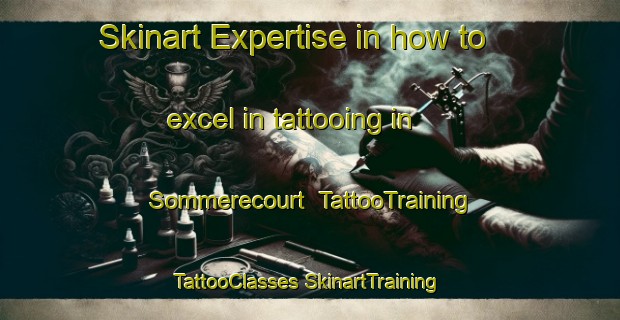 Skinart Expertise in how to excel in tattooing in Sommerecourt | #TattooTraining #TattooClasses #SkinartTraining-France