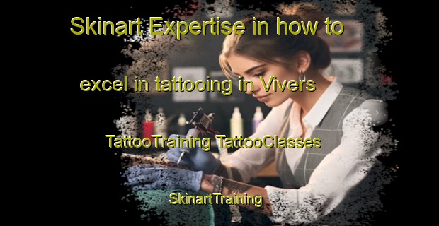 Skinart Expertise in how to excel in tattooing in Vivers | #TattooTraining #TattooClasses #SkinartTraining-France