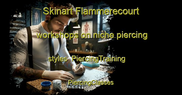 Skinart Flammerecourt workshops on niche piercing styles | #PiercingTraining #PiercingClasses #SkinartTraining-France