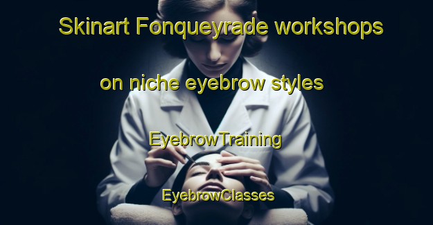 Skinart Fonqueyrade workshops on niche eyebrow styles | EyebrowTraining | EyebrowClasses | SkinartTraining-France