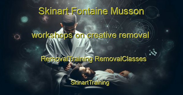 Skinart Fontaine Musson workshops on creative removal | #RemovalTraining #RemovalClasses #SkinartTraining-France