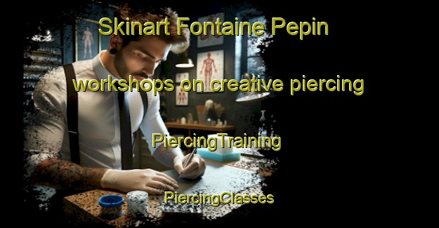 Skinart Fontaine Pepin workshops on creative piercing | #PiercingTraining #PiercingClasses #SkinartTraining-France