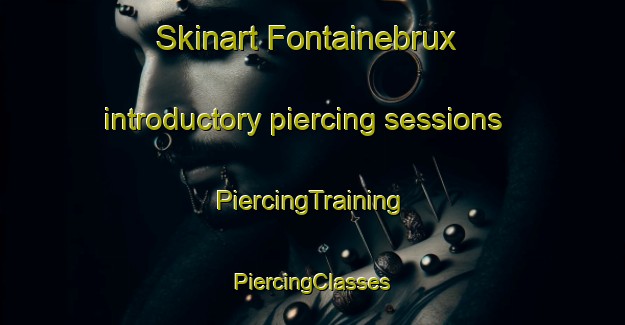 Skinart Fontainebrux introductory piercing sessions | #PiercingTraining #PiercingClasses #SkinartTraining-France